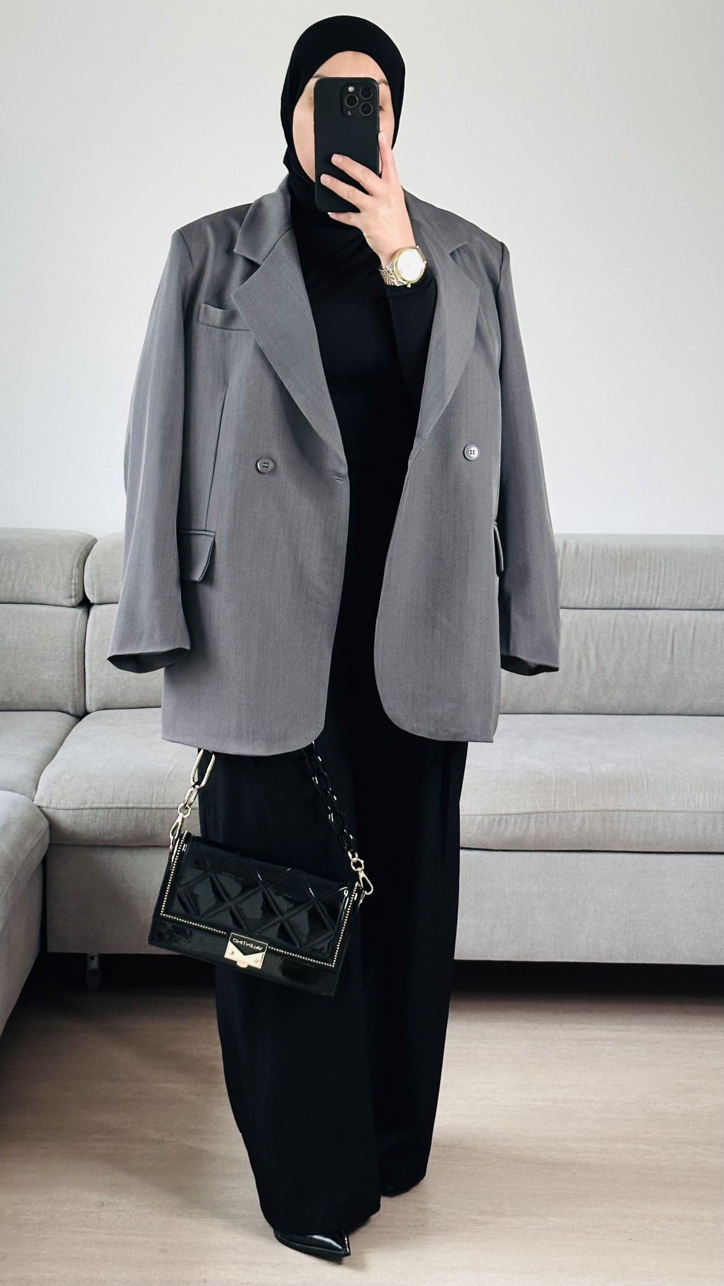 Blazer ultra oversize | Gris